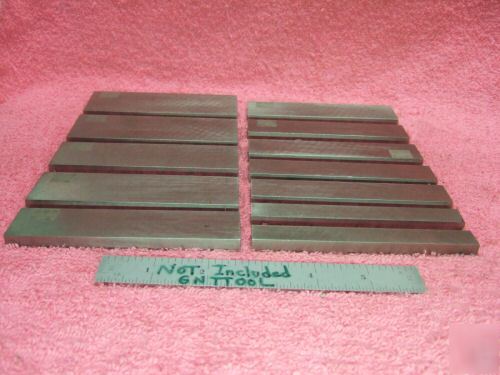 Parallel set toolmaker made 6PAIR 12PIECES air-hardened