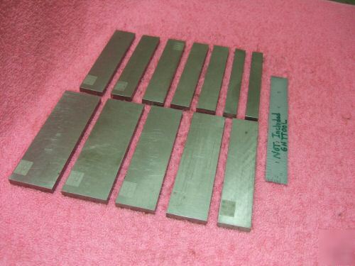 Parallel set toolmaker made 6PAIR 12PIECES air-hardened