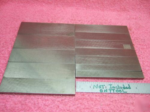 Parallel set toolmaker made 6PAIR 12PIECES air-hardened