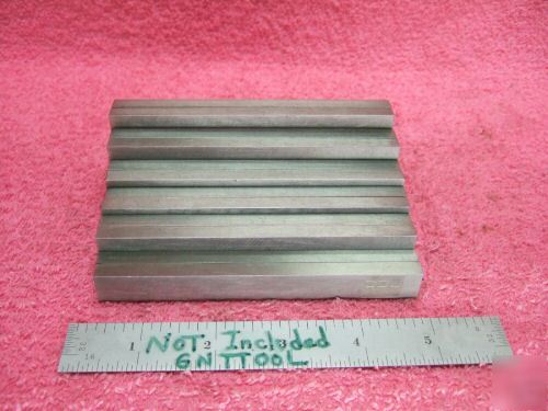 Parallel set toolmaker made 6PAIR 12PIECES air-hardened