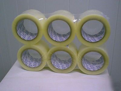 6 rolls shipping packing carton sealing tape:T9026100-