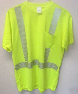 Ansi ii 3M comfort trim mesh reflective safety shirt