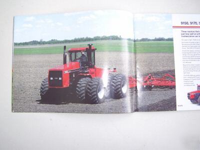 Case ih 4-wd tractor litterature, 9100 & 94 series 