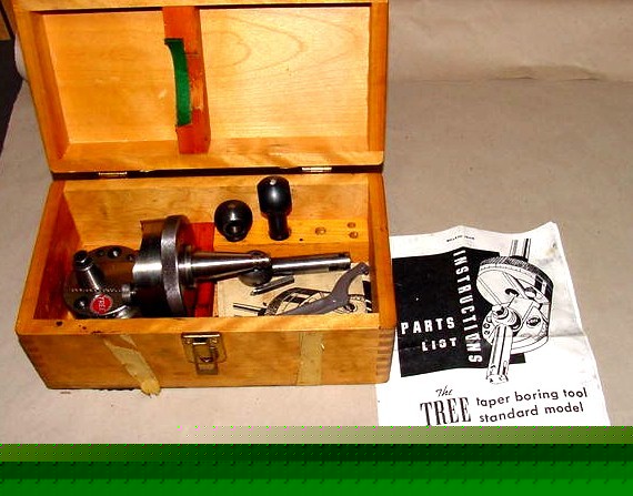 Jig borer, moore tree boring head 