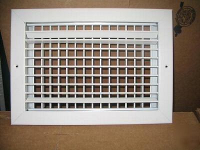 Double deflection supply grille (324 grilles) 