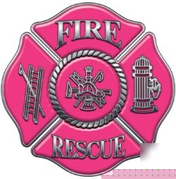 Firefighter decal reflective 6