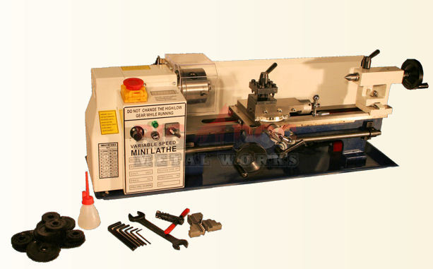 New bench top mini lathe 7