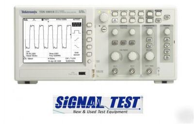 Tektronix TDS1002B digital oscilloscope-demo unit used