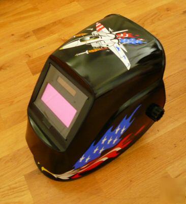 Welding helmet auto darkening mig tig arc gas welders 7