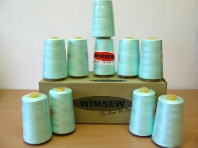 Wimsew 10X5000M industrial sewing machine thread cones 