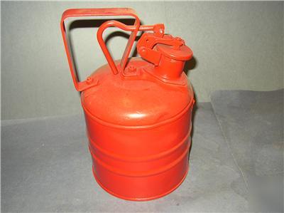 1 gallon dispensing storage safety can USED4 silkscreen