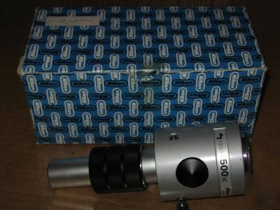500X nikon model v-12 profile projector lens # 10001
