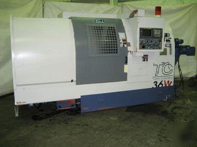 #9562 - ycm supermax TC36W-12 2-axis cnc turning center