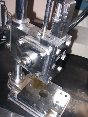 Manual chrome machinery tooling press - nice tool 