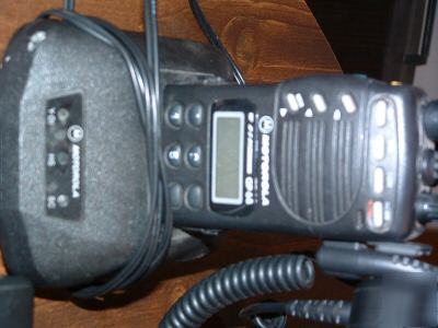 Motorola GP68 vhf radio and radio shack cb radio