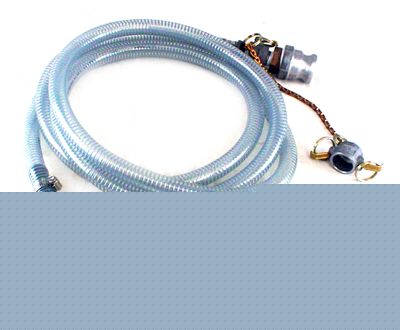 New ever-tite industrial hose coupling with hose 