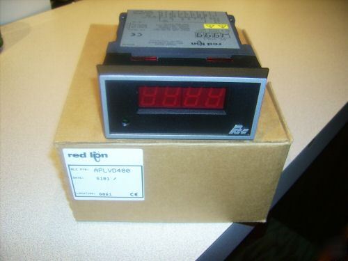 New red lion model aplvd 400 voltmeter 