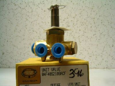 Parker gold ring solenoid unit valve 1/4