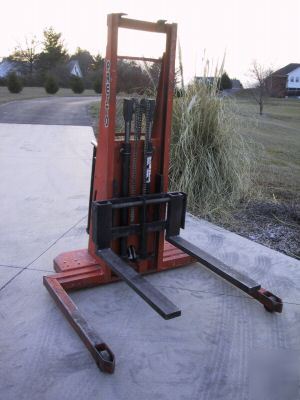 Presto lift hydraulic pallet jack stacker fork lift