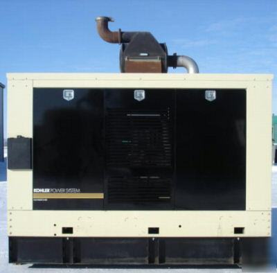 200KW kohler fast-response diesel generator - 125 hours