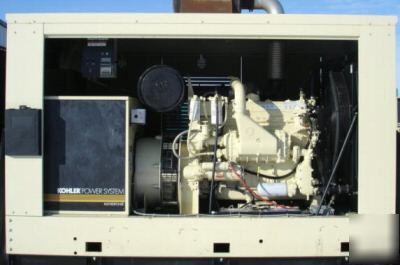 200KW kohler fast-response diesel generator - 125 hours