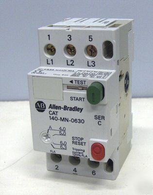 A-b motor starter circuit breaker 140-mn-0630 4-6.3A