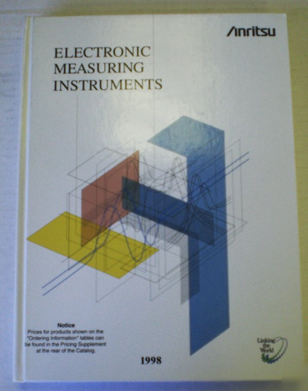 Anritsu electronic measuring instruments catalog 1998