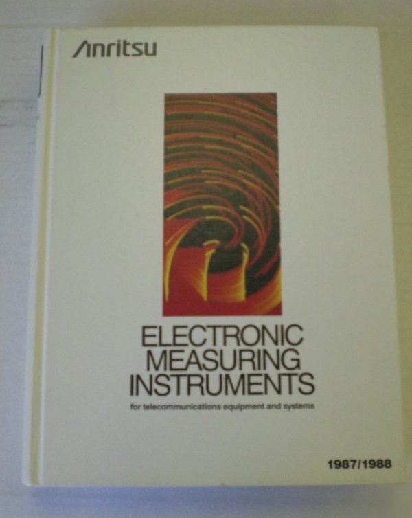 Anritsu electronic measuring instruments catalog 87/88