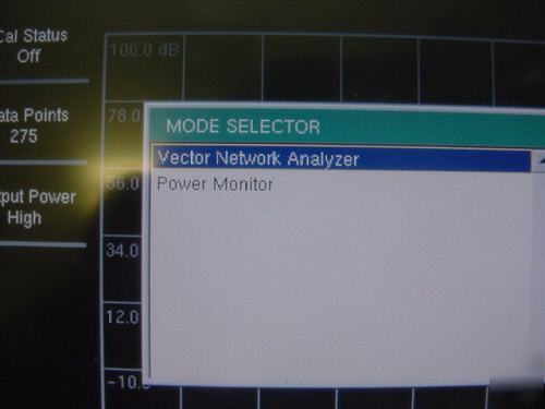 Anritsu ms-2026A vna master 2MHZ-6.000GHZ freq range