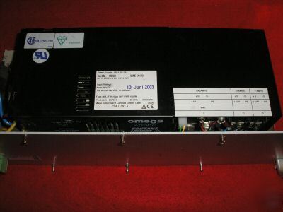 Coutant lambda power supply omega 400DC ns-lge-591