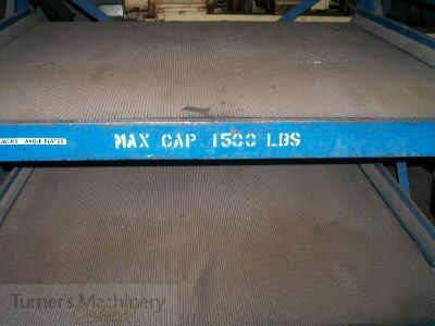Heavy duty die holding shelves