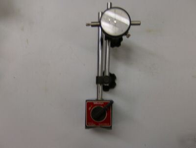 Mitutoyo indicator magnetic lathe mill precision metal