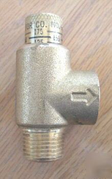 New watts 530-c adjustable pressure relief valve 530C