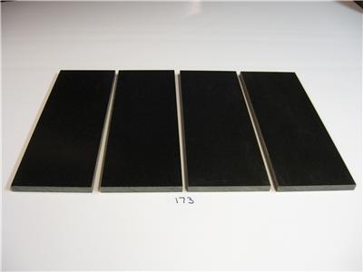 Phenolic black linen micarta 4 pieces .400