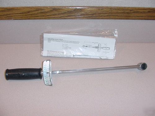 Sturtevant beamtorque wrench 600 ft.lb. aircraft auto