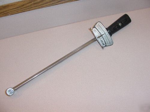 Sturtevant beamtorque wrench 600 ft.lb. aircraft auto