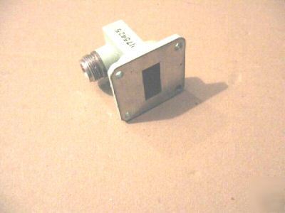 Waveguide wr-90 transition adapter to 
