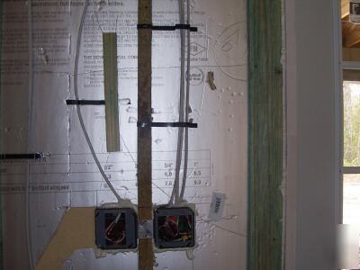  block wall -100 romex wire standoff clip fasteners