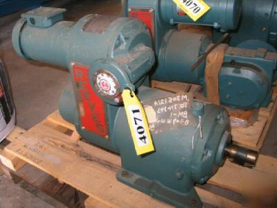 2 hp reeves variable speed drive - unused - (4071)