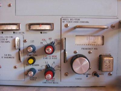 Microdyne telemetry receiver 2.2-2.3 ghz