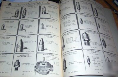 Vintage american plumbing sales catalog brooklyn 1940's