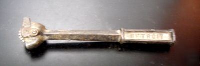 Vintage cast iron grinding wheel straighener detroit