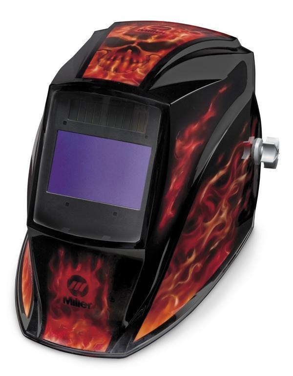 New miller elite auto welding helmet inferno 222669 