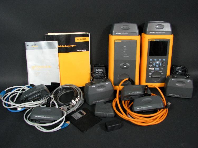 Fluke dsp-4000 cable analyzer CAT5E CAT6 mm giga-adaptr