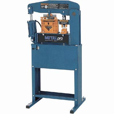 Metal shop ironworker~40 ton~3/4 hp hydraulic - usa