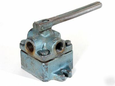 Nopak 4-way cylinder control valve, 1/2