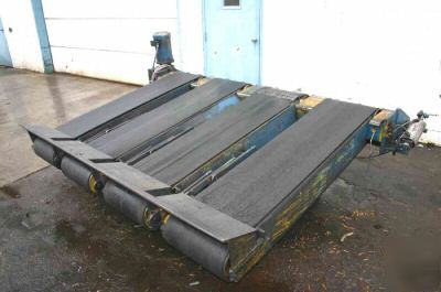 8' cincinnati powered shear conveyor, capacity - 1/2