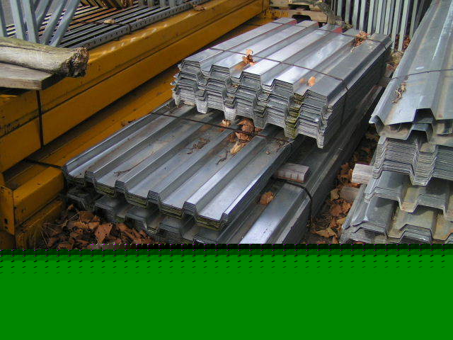 Corrugated galvanized steel roof siding decking 30
