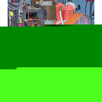 Devilbiss dual piston air compressor on 30 gallon tank