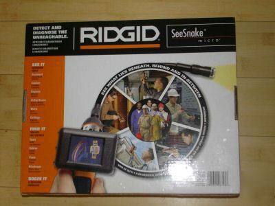 New ridgid seesnake see snake micro inspection camera 